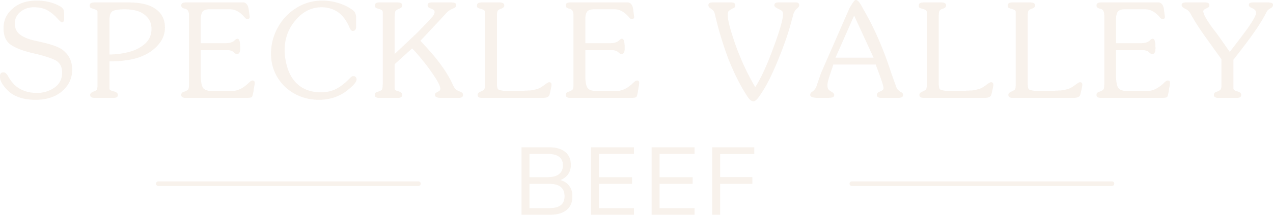 Speckle Valley Beef